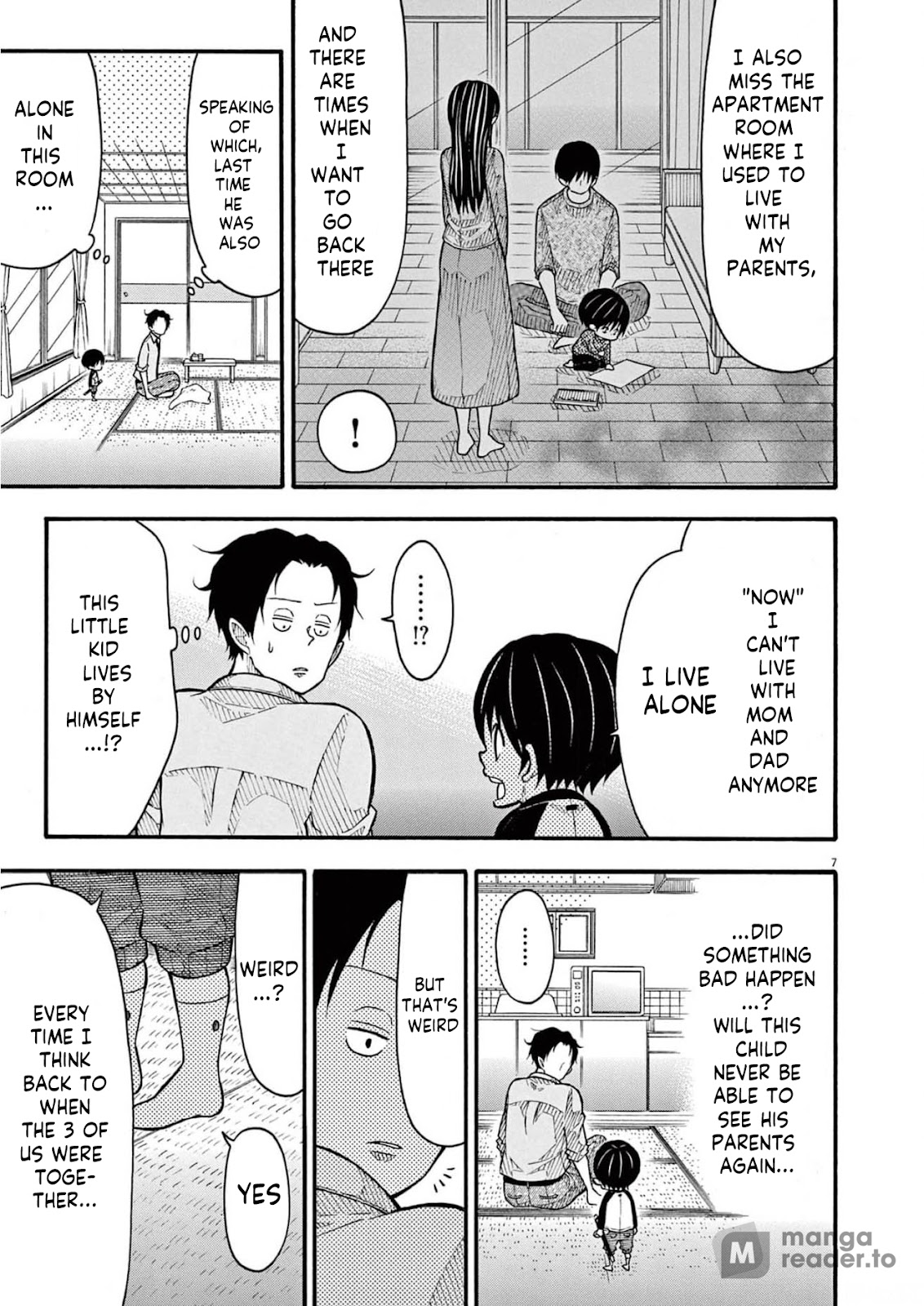 Kotaro Lives Alone, Chapter 133 image 007